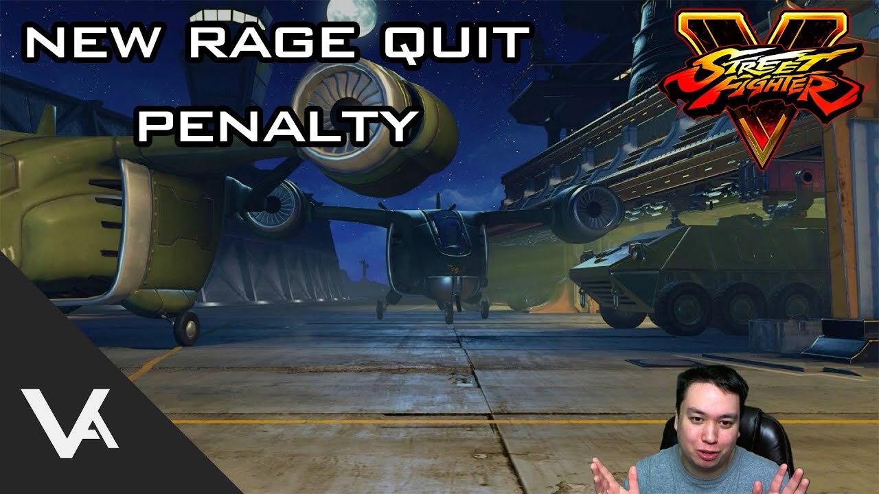 Street Fighter V News - How Exactly Does The New Rage Quitting System Work?