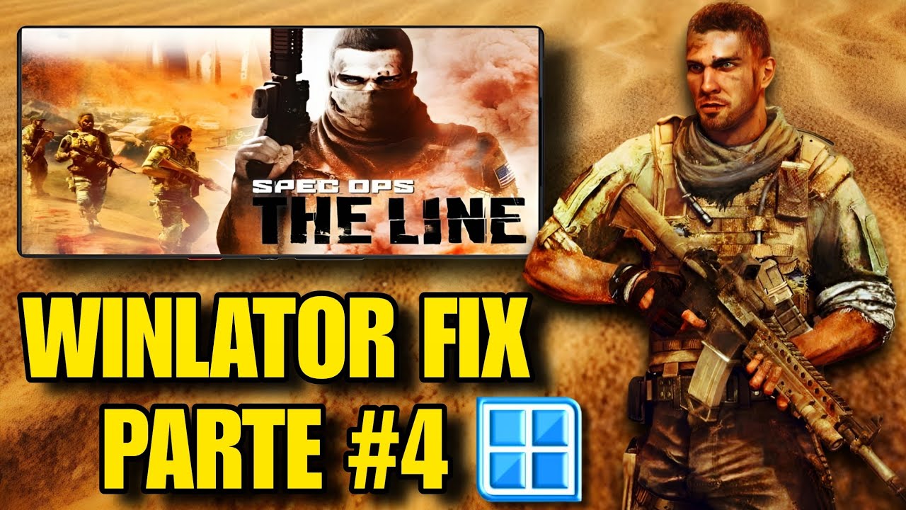 WINLATOR FIX ERROR SPEC OPS: THE LINE PARTE #4 ONE PLUS 13 24GB/1TB 8ELITE 2025
