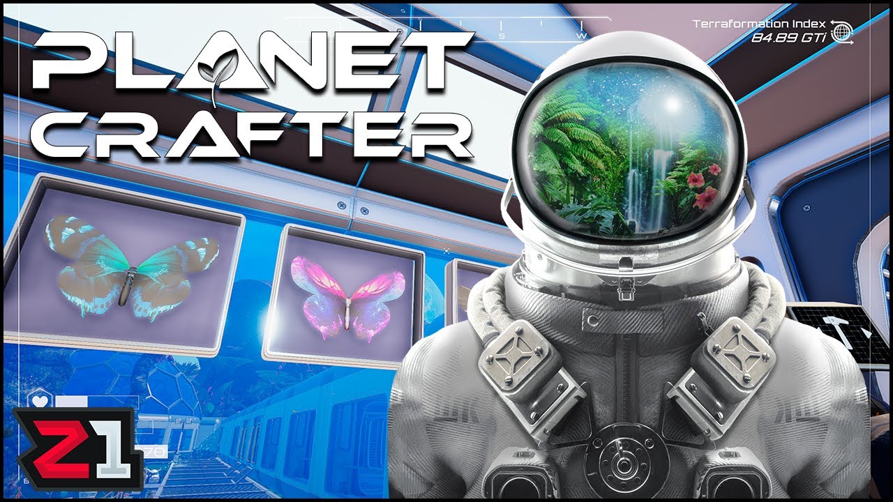 Finding ALL 5 RARE BUTTERFLIES ! Planet Crafter Insects Update [E9]