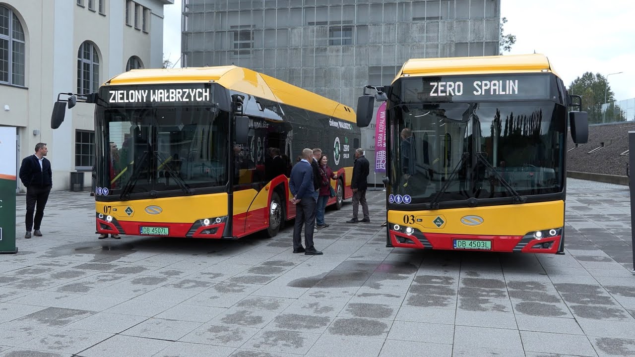 Nowe autobusy wodorowe w Wałbrzychu