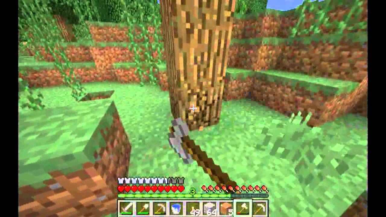 Minecraft co-op! Simonas Ir Darius deginančiame karštyje! 5 dalis