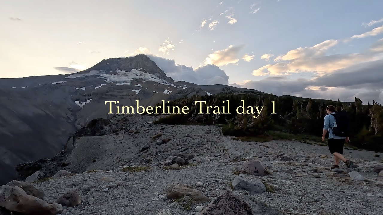 Backpacking in the hood, Mt Hood. Timberline trail day 1