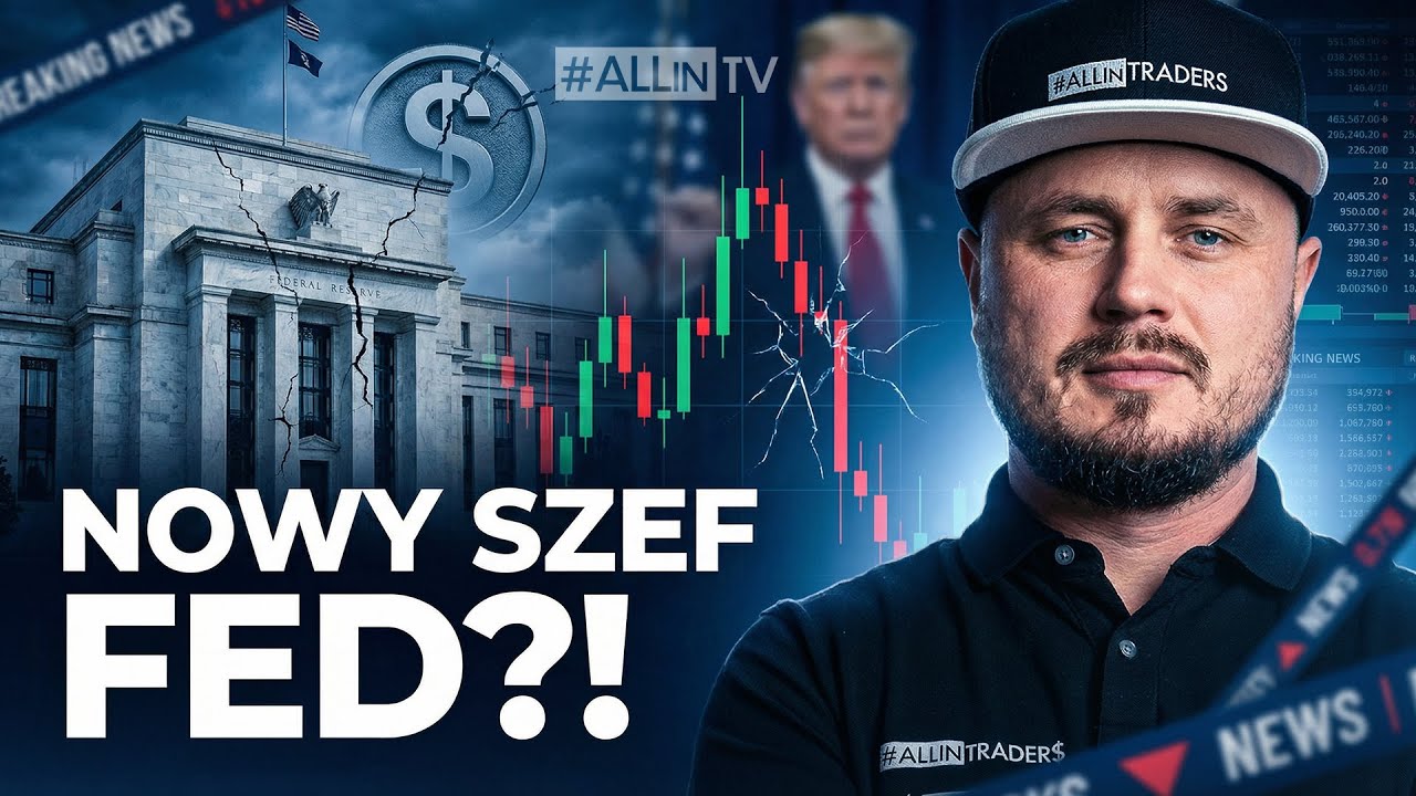 Trump wskazuje Kevina Warsha na Fed? Dolar wraca, złoto tąpnie, Bitcoin pod presją