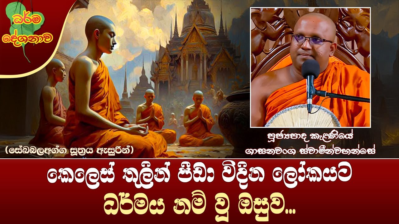 Ven Kalaniye Shasanawansha Thero | 2024-10-15 | 12:30 PM (මෙලොව සිටිනා මිනිසුන් වර්ග සතර...)