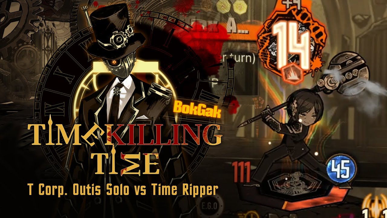 [Limbus Company] T Corp. Outis Solo vs The Time Ripper (Hard Mode)