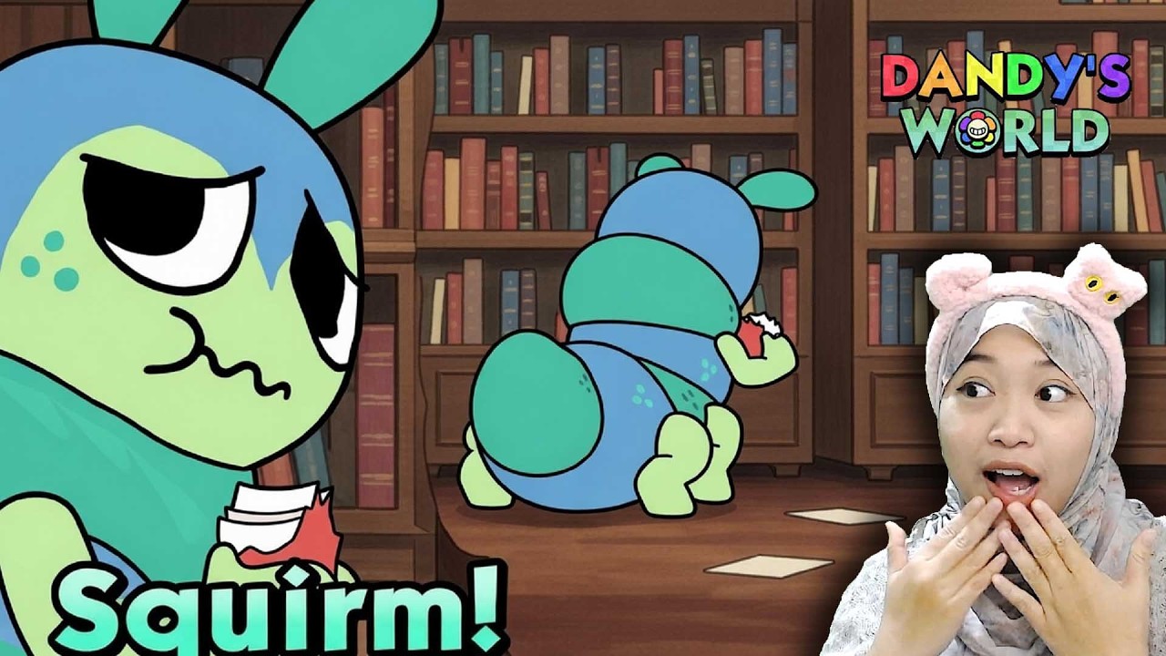 INI DIA TOON SQUIRM SI ULAT HAMA PEMAKAN KERTAS - Dandy's World #roblox   #dandysworld