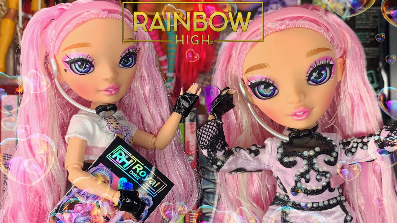 MINNIE CHOI Rainbow High Royal Three Rainbow Vision Doll Review!