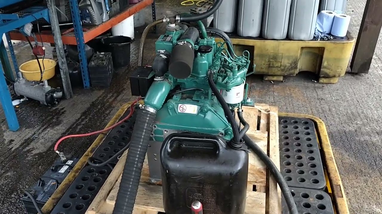 Volvo Penta MD2020 19hp Marine Diesel Engine 230724