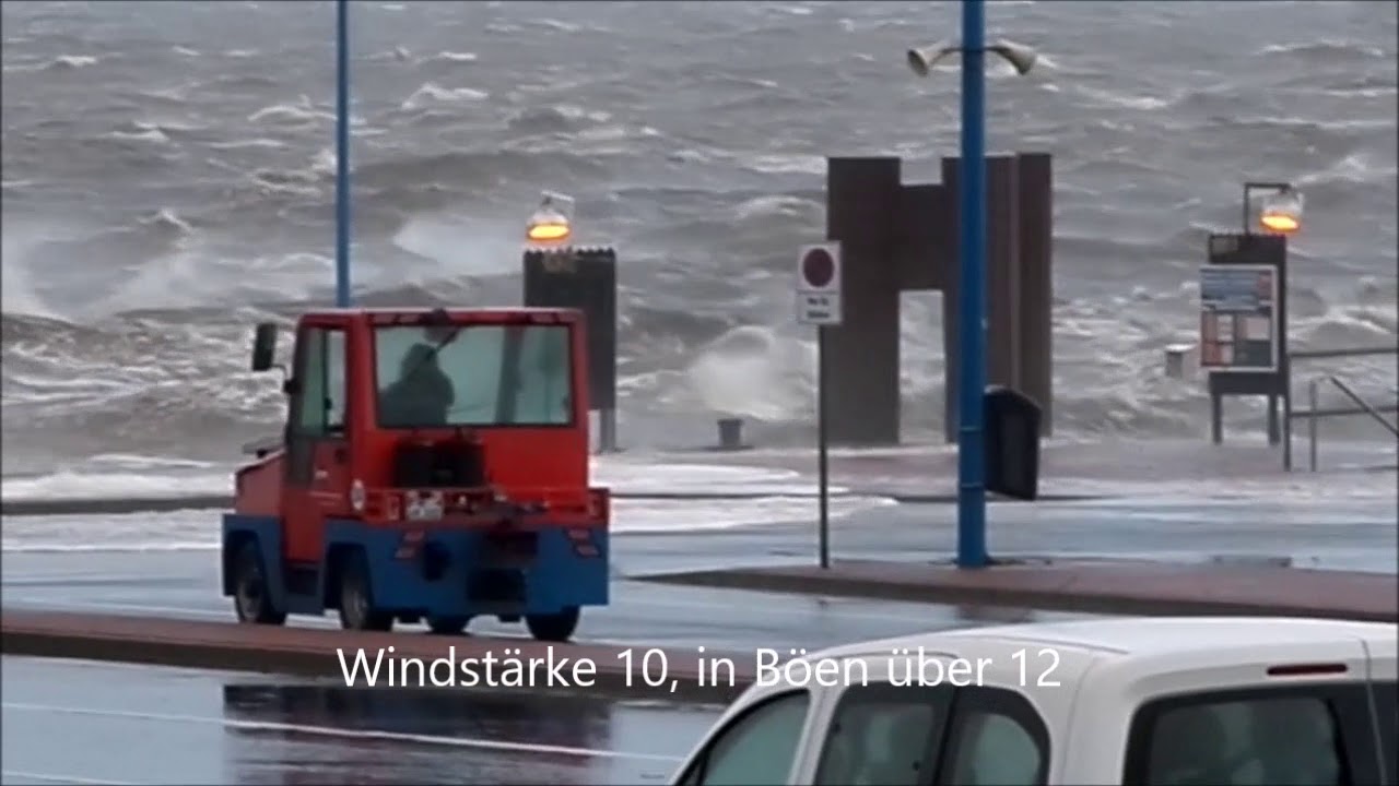 2017-10-29 Sturm Herwart - Hafen Wittdün / Amrum