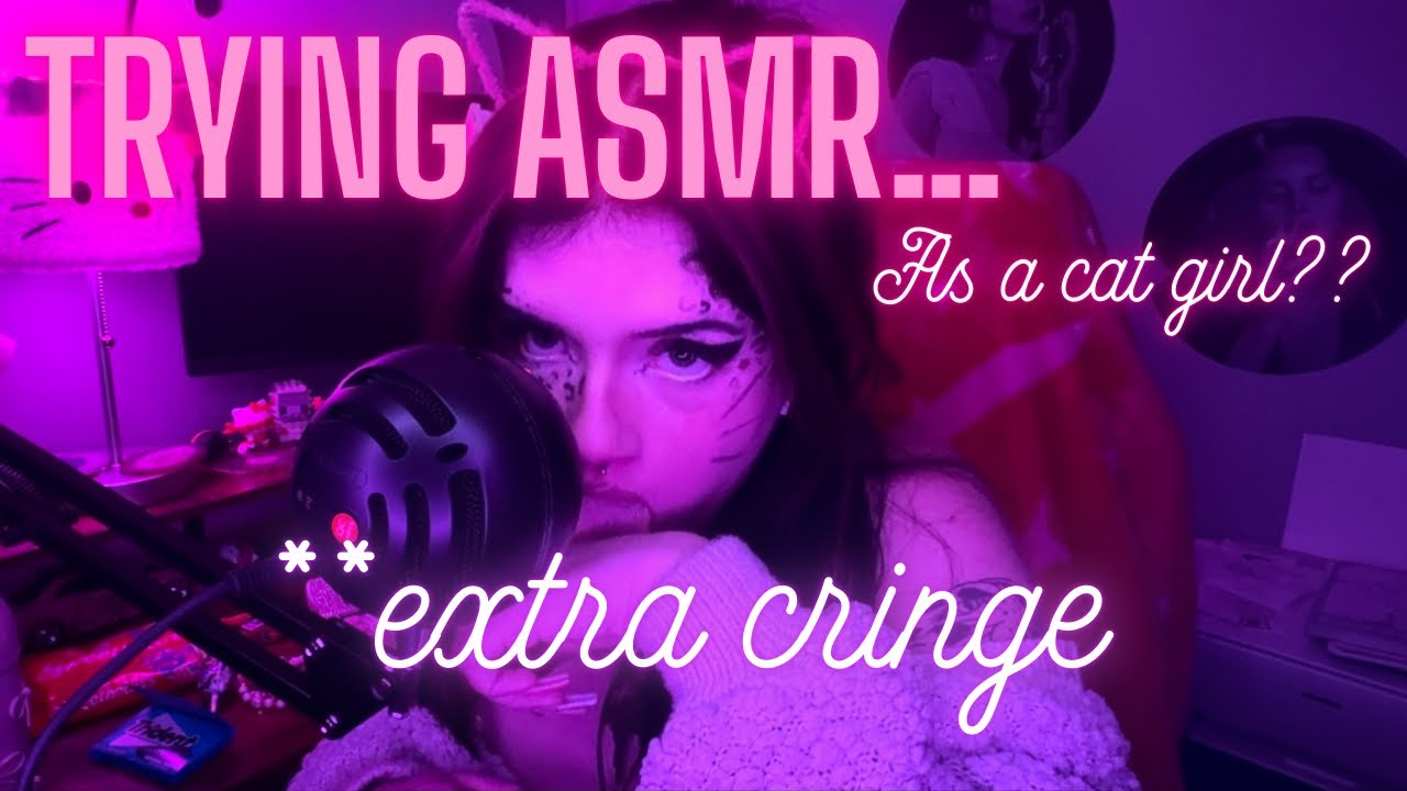 trying asmr as a..cat girl?! gardening edition 