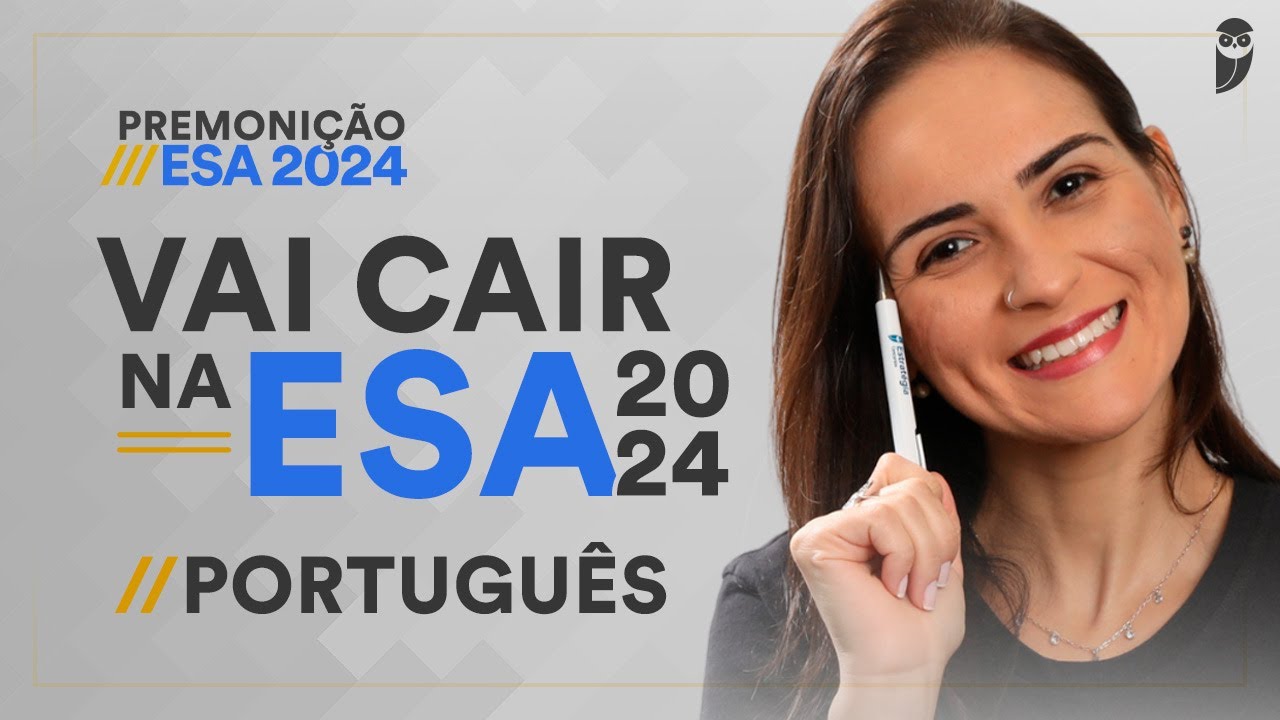 Premonição ESA: Português com Prof.ª Fabíola Soares