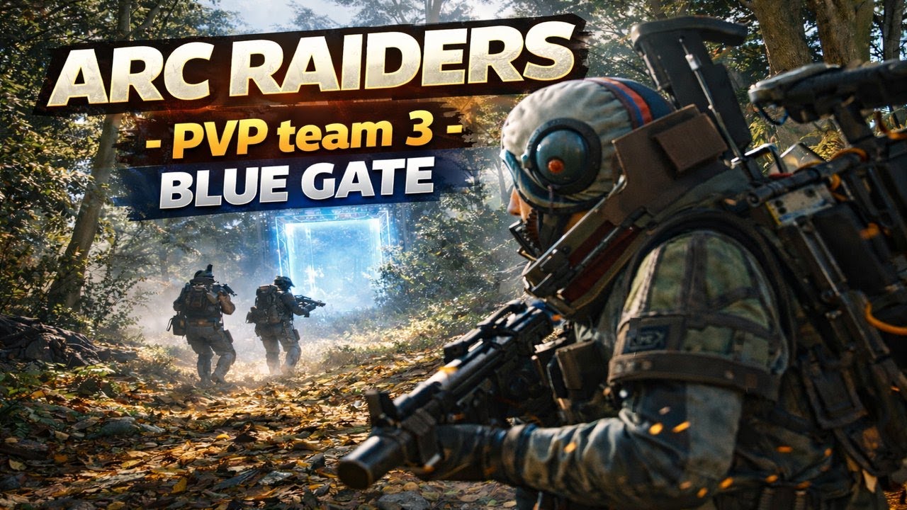 ARC RAIDERS - PVP team 3 - BLUE GATE