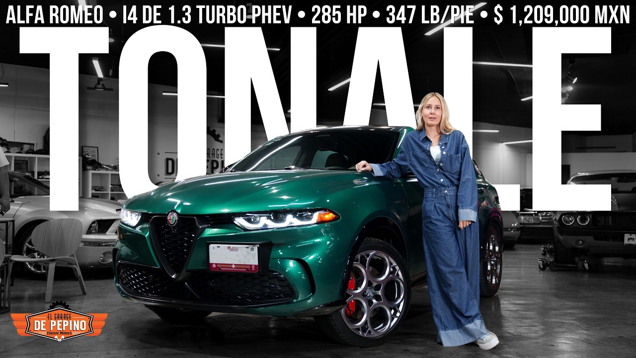 A la productora le prestaron una Alfa Romeo Tonale Veloce