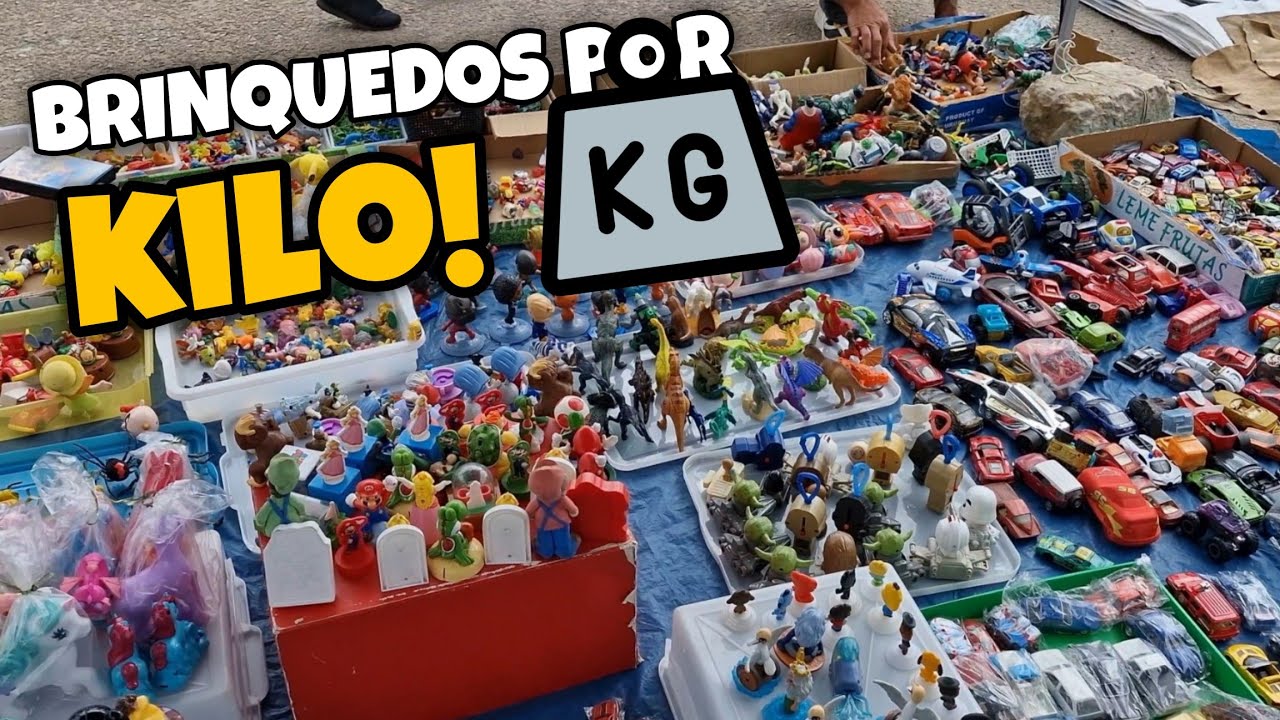 CAÇADA de BRINQUEDOS! ACTION FIGURES, ANTIGUIDADES, COLECIONÁVEIS na FEIRA do ROLO