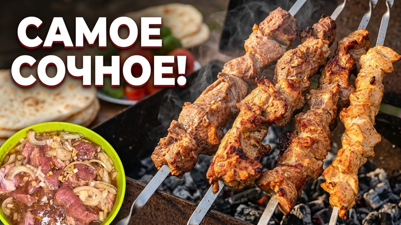 Забытые рецепты: как советские шашлычники делали сочное мясо на углях!