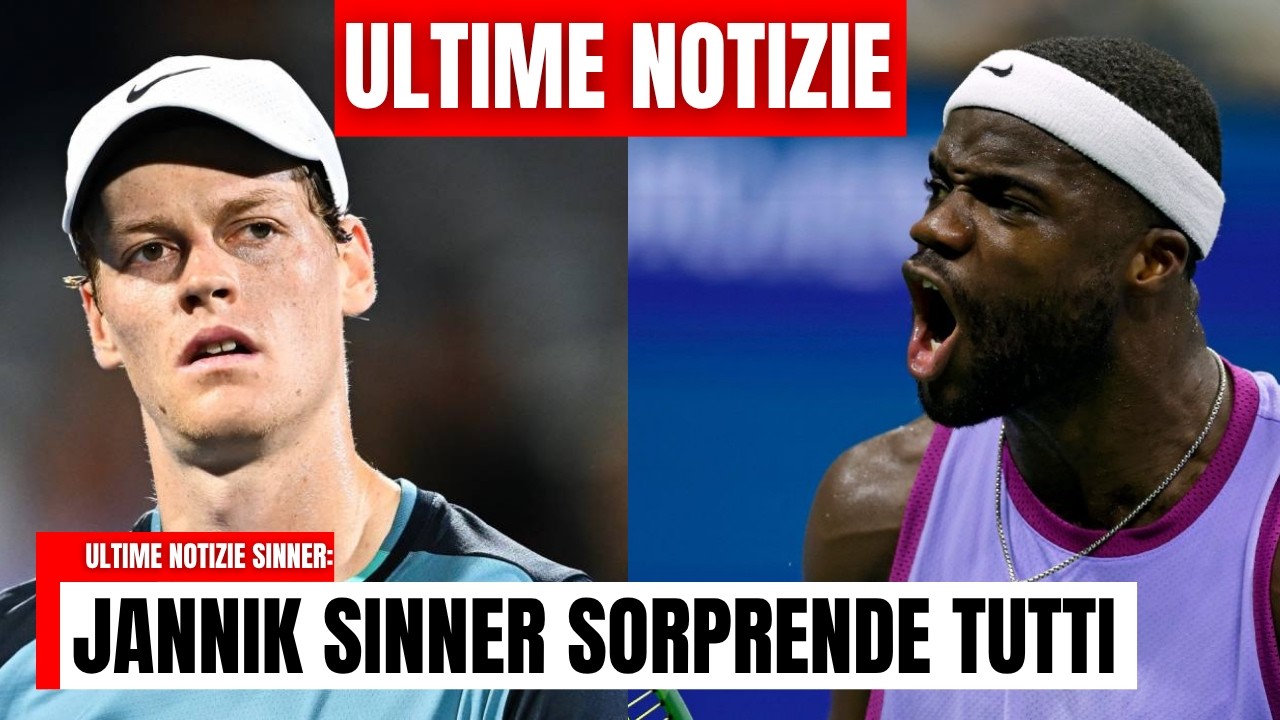ULTIM'ORA: MESSAGGIO SCIOCCANTE DI SINNER DOPO LA SUA VITTORIA SU TIAFOE
