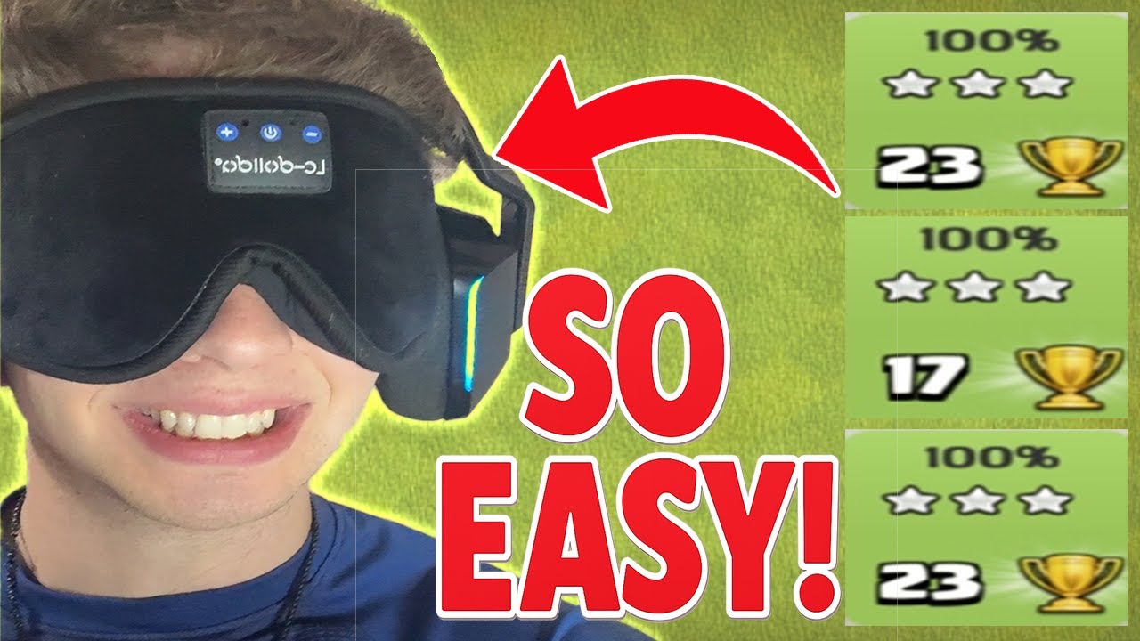 This is BEYOND Overpowered! New Easy 3-Stars Blindfolded Strategy