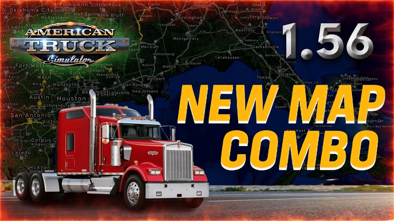 ATS 1.56 New Map Combo | New Updates | Promods | Beyond | Road To Nunavut | Western Canada And More