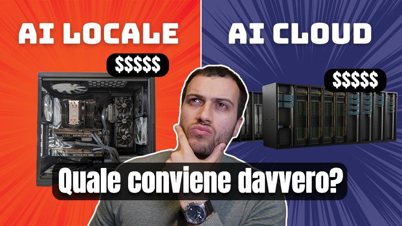 Ho Confrontato Server Locale vs Cloud AI: Il RISULTATO &egrave; SCONVOLGENTE!
