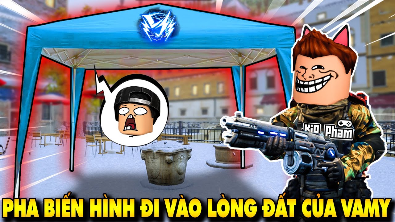 PHA BIẾN HÌNH ĐI VÀO LÒNG ĐẤT VAMY RẤT TỐT NHƯNG GAME MÉO THÍCH VAMY =))) - Prop And Seek | KiA Phạm