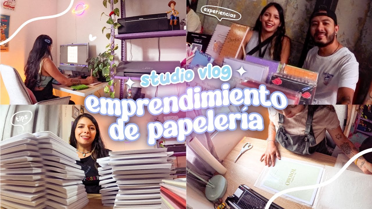 ✿ C&oacute;mo comenc&eacute; mi emprendimiento de papeler&iacute;a ✿ tips y consejos desde mi experiencia ✦ Studio vlog
