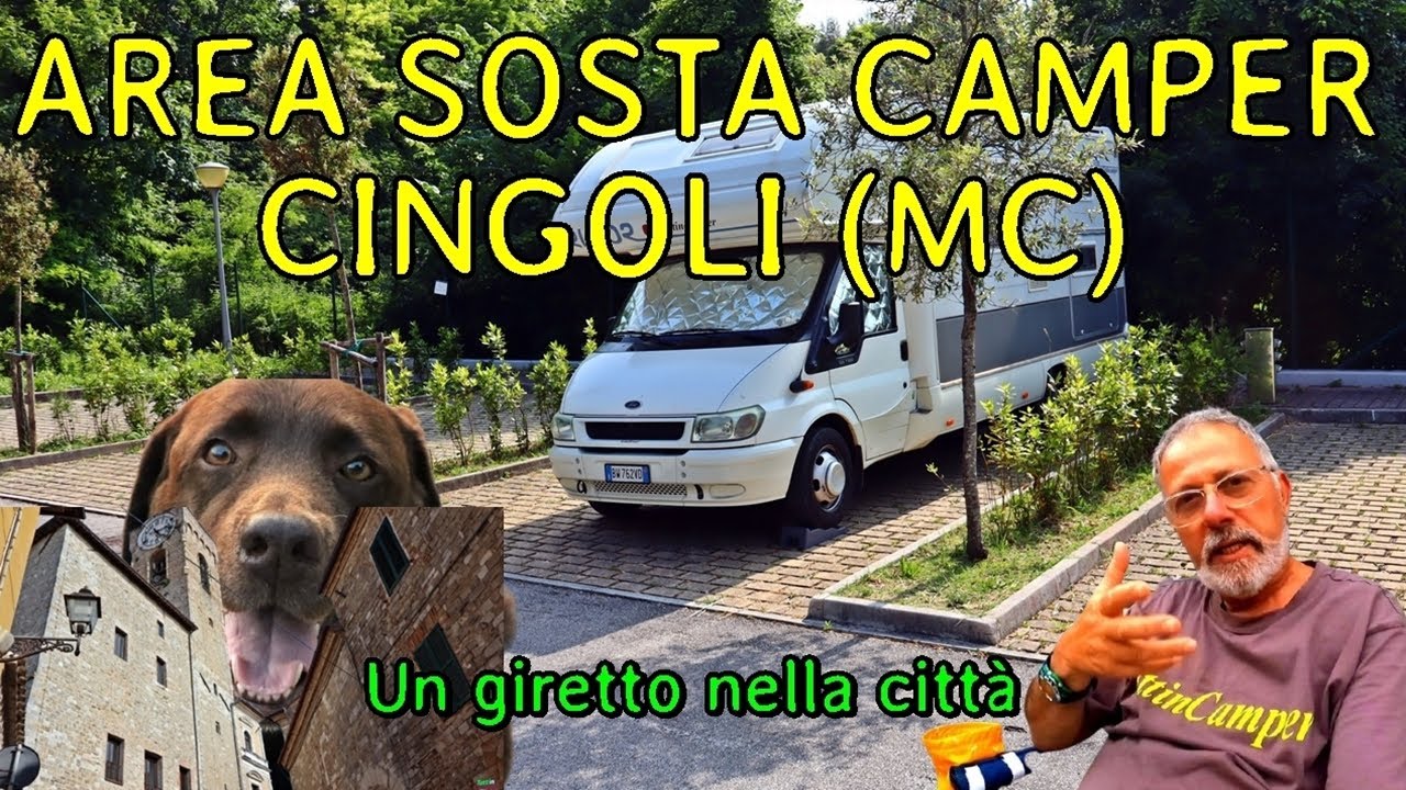 🚚 Area Sosta Camper Cingoli (MC) 🌍 Un giretto per la città ➡ I viaggi con Gulliver