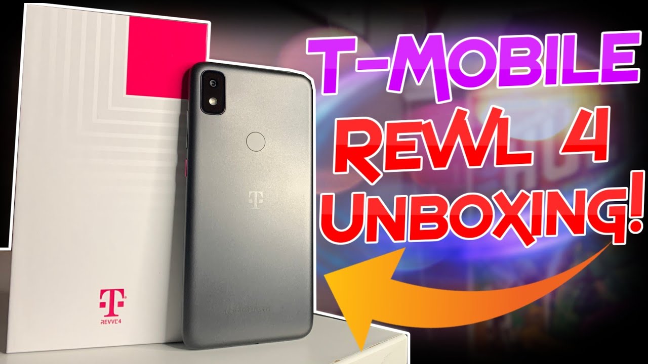 T Mobile Revvl 4 Unboxing & Hands On!