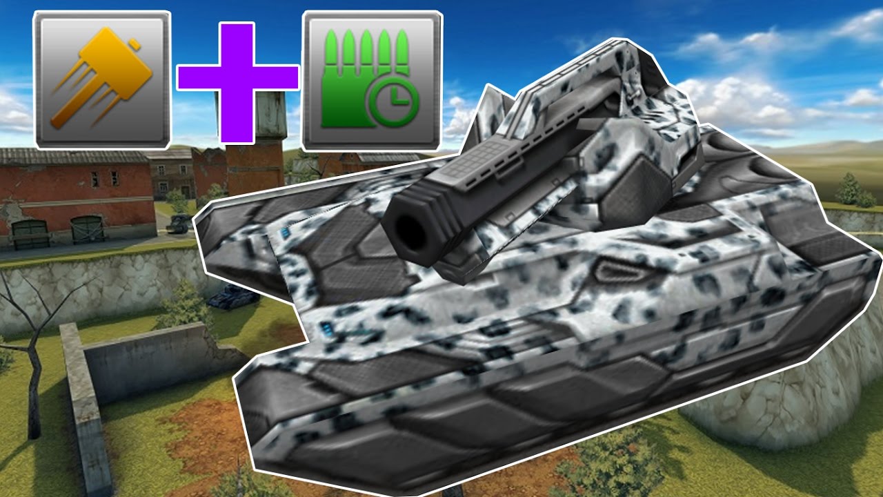 Tanki Online Hammer M3 slugger and high capacity drum Viking M3 Aleksandrovsk CTF gameplay