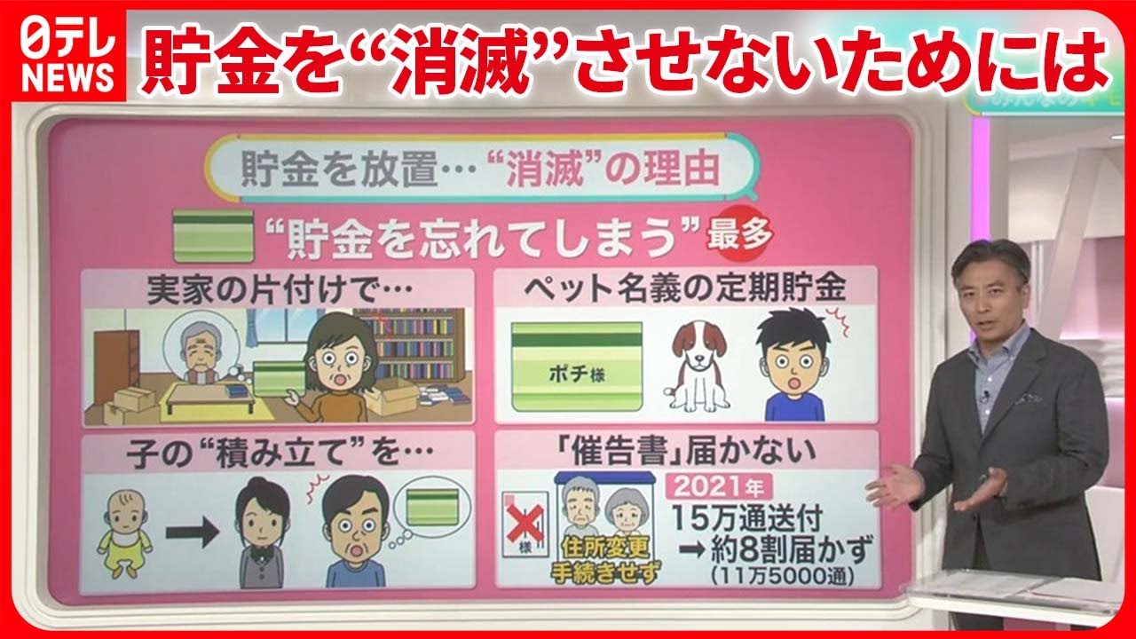 【郵便貯金】忘れていませんか？  満期から20年2か月で国庫へ…【#みんなのギモン】