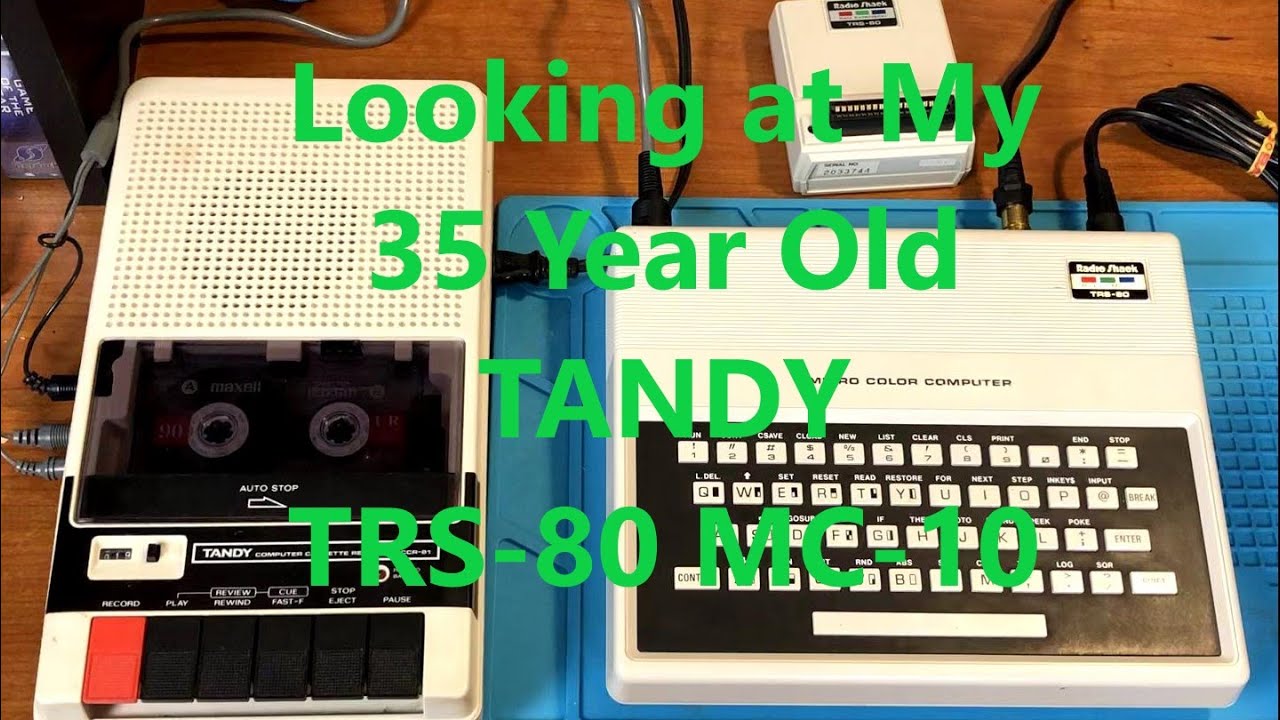 Looking at my TRS-80 MC-10:  Part 1