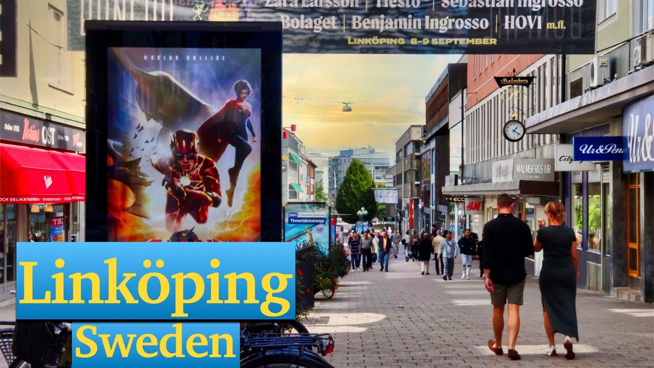 The Number One High-Tech City in Sweden || Linköping Sweden || Östergötland Sweden