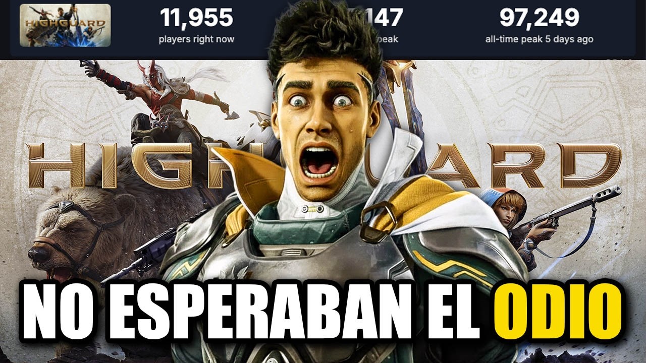 Highguard SE TERMINÓ, Su Estudio se AUTOENGAÑA, Gamers lo ODIAN y lo ABANDONAN