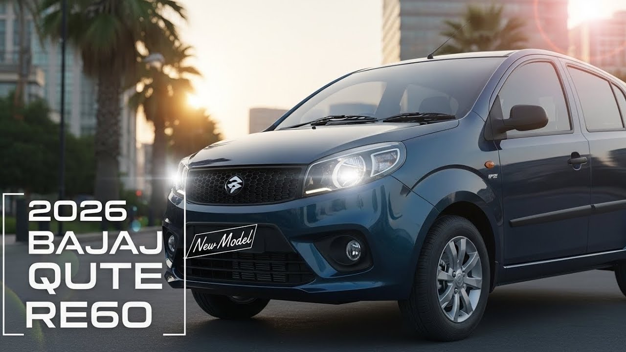 THIS Changes Everything! 😱 New 2026 Bajaj Qute RE60 Finally Revealed!”