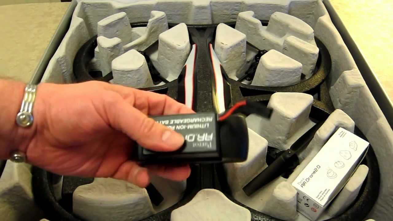 Parrot AR Drone 2.0 - Battery and Battery Charger. Note - Different from the AR Drone original ver 1