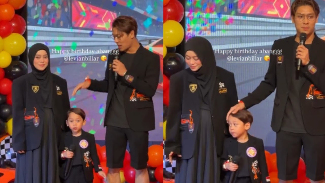 Lesti kejora & Rizky Billar rayakan ulang tahun Abang L yang ke 4 #lestikejora #rizkybillar #leslar 