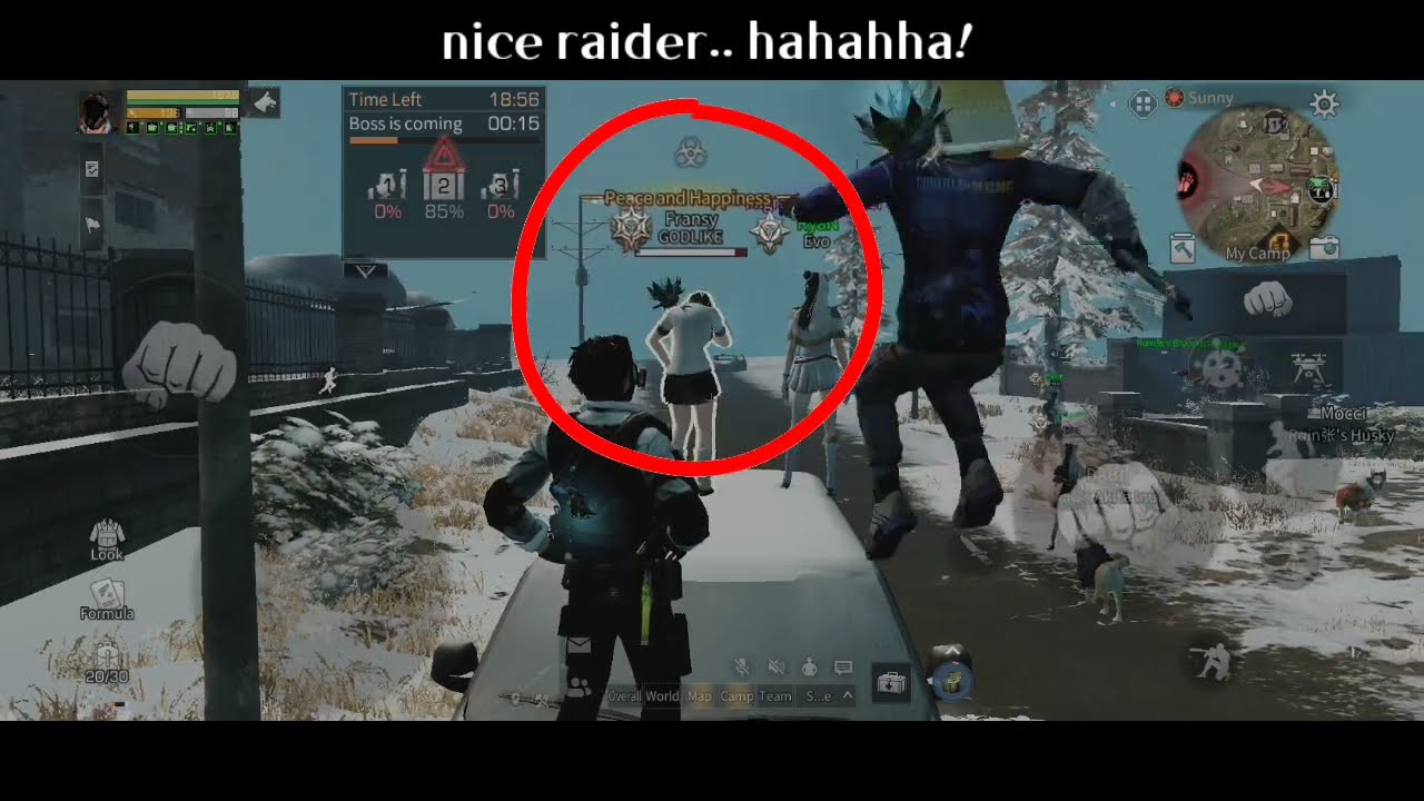 SULTAN Raider Helping us INVASION (Fransy) - LifeAfter
