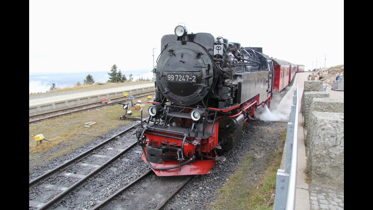 Harz - De Brockenbahn, met de stoomtrein van Wernigerode naar de Brocken en terug