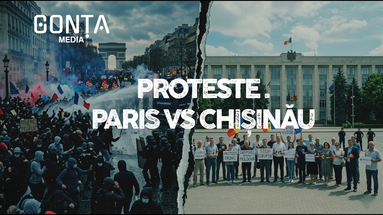 Gonța Media, &bdquo;Proteste. Paris VS Chișinău&rdquo;, 21.VI.2026