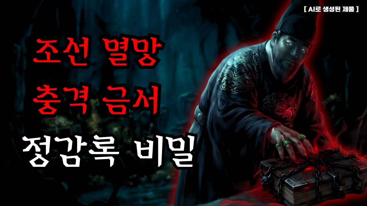 [공포·조선괴담]..‘정감록’의 충격적 비밀: 조선의 멸망을 예언한 금서.. | 조선괴담·무서운이야기