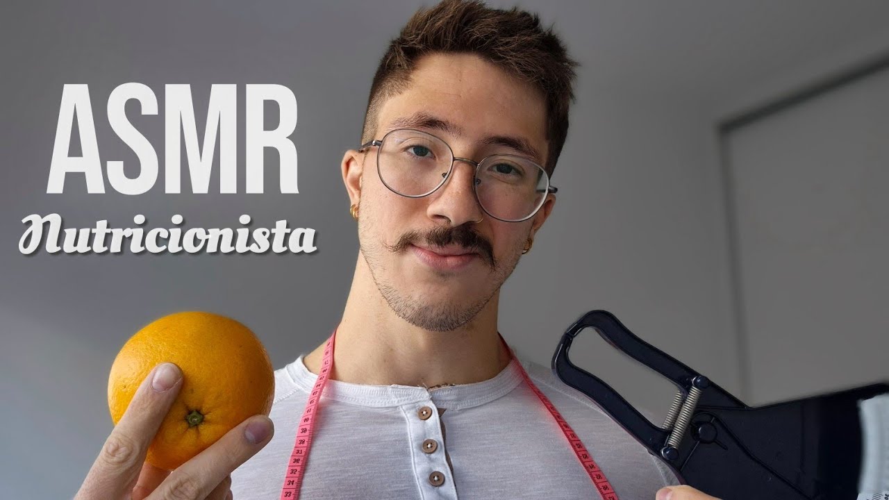 ASMR ROLEPLAY | Consulta com Nutricionista Esportivo: Avaliação + Plano para Hipertrofia 🍎💪🏻