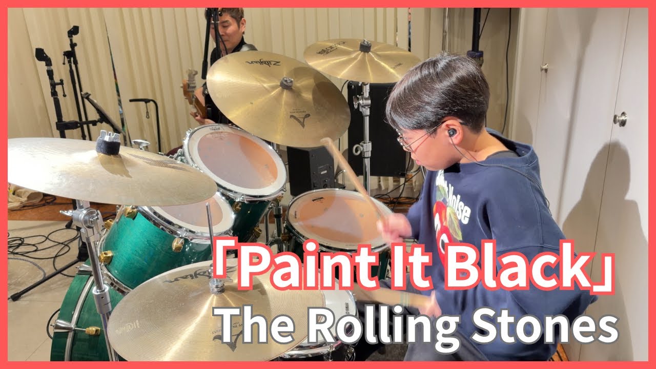呉屋 樹  叩いてみた！ 【Paint it Black】  The Rolling Stones