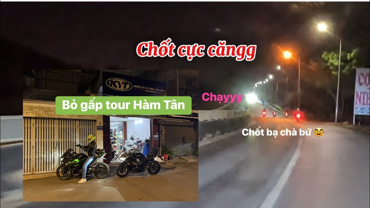 Tour Hàm Tân bố cực căng..không lối thoát | Touring nhiều biến bất ổn