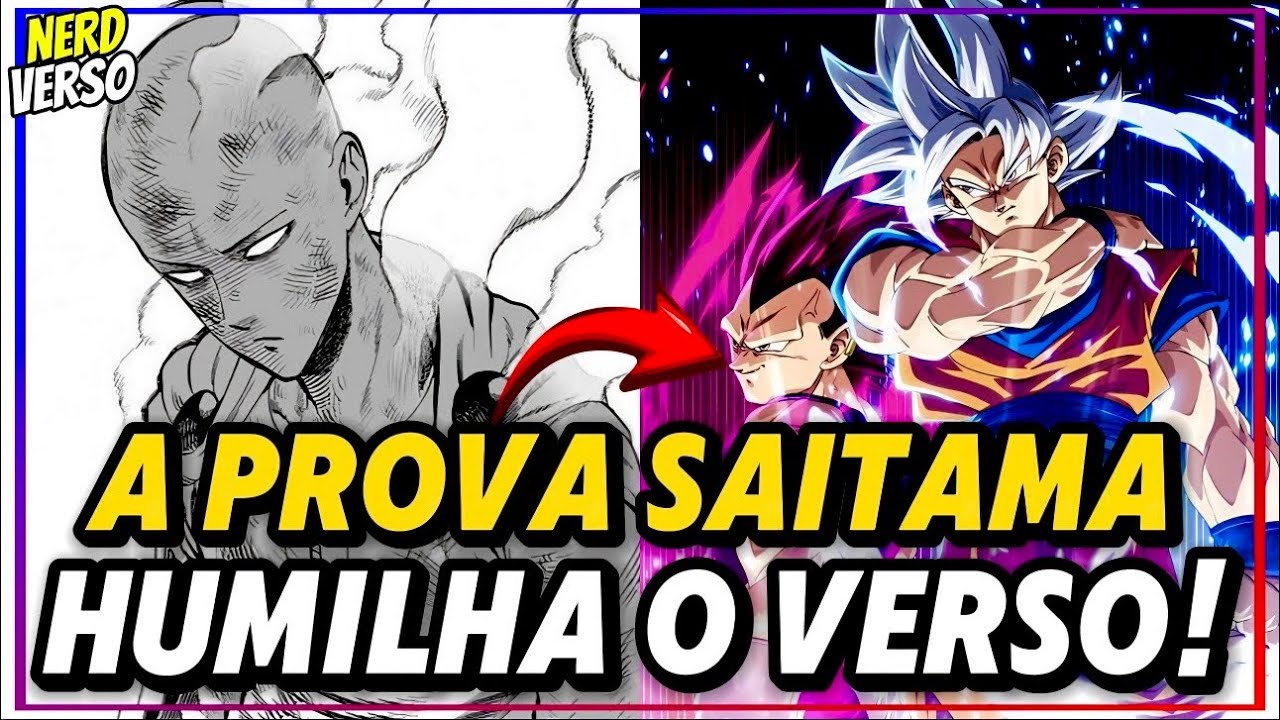 A PROVA QUE O SAITAMA SOLA O VERSO INTEIRO DE DRAGON BALL!!!
