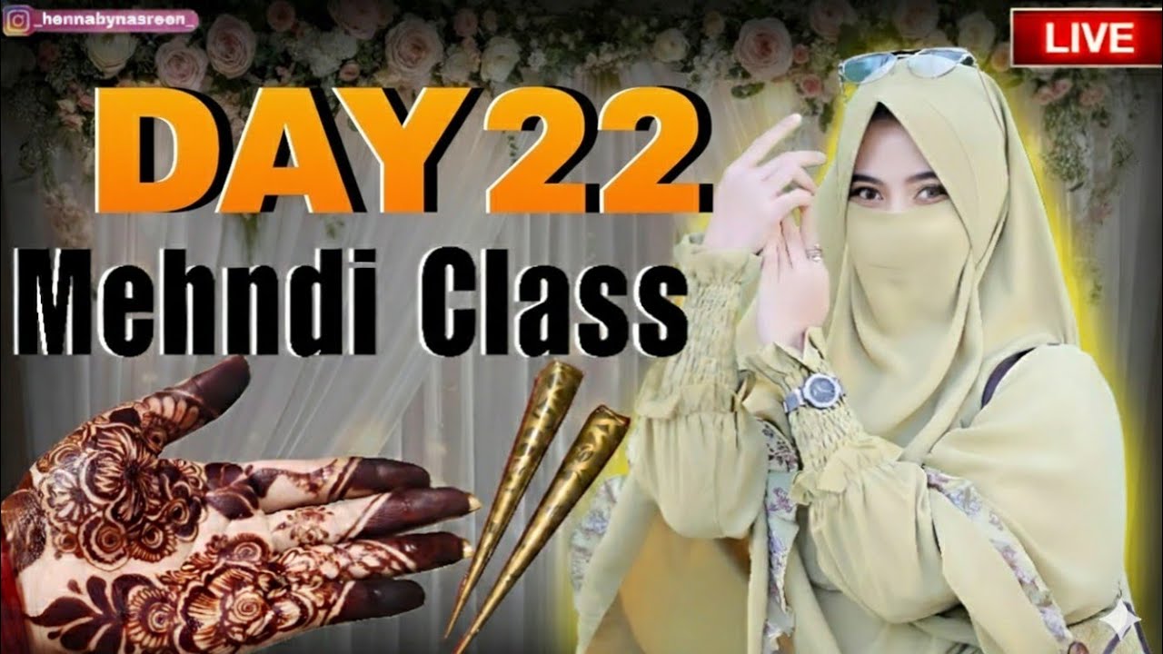 Aajao shehzadiyon mehendi designs Seekhein 😱#mehendi #artist #art #henna #2026 #free #class #feed