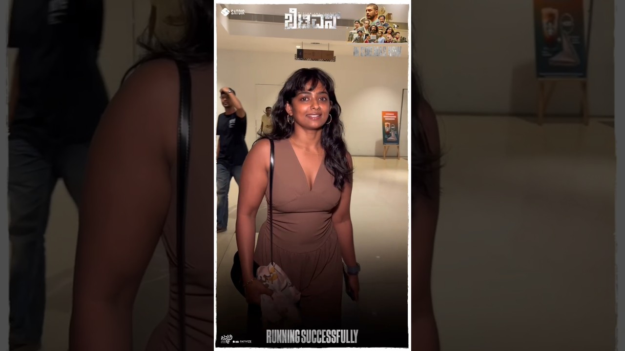 Actress Bhoomi Shetty At BTS Movie Celebrity Show