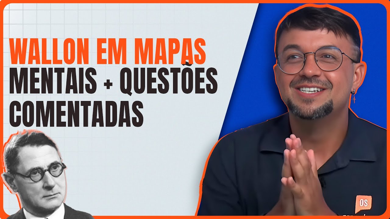 Wallon em Mapas Mentais + Quest&otilde;es comentadas | Fernando Sousa