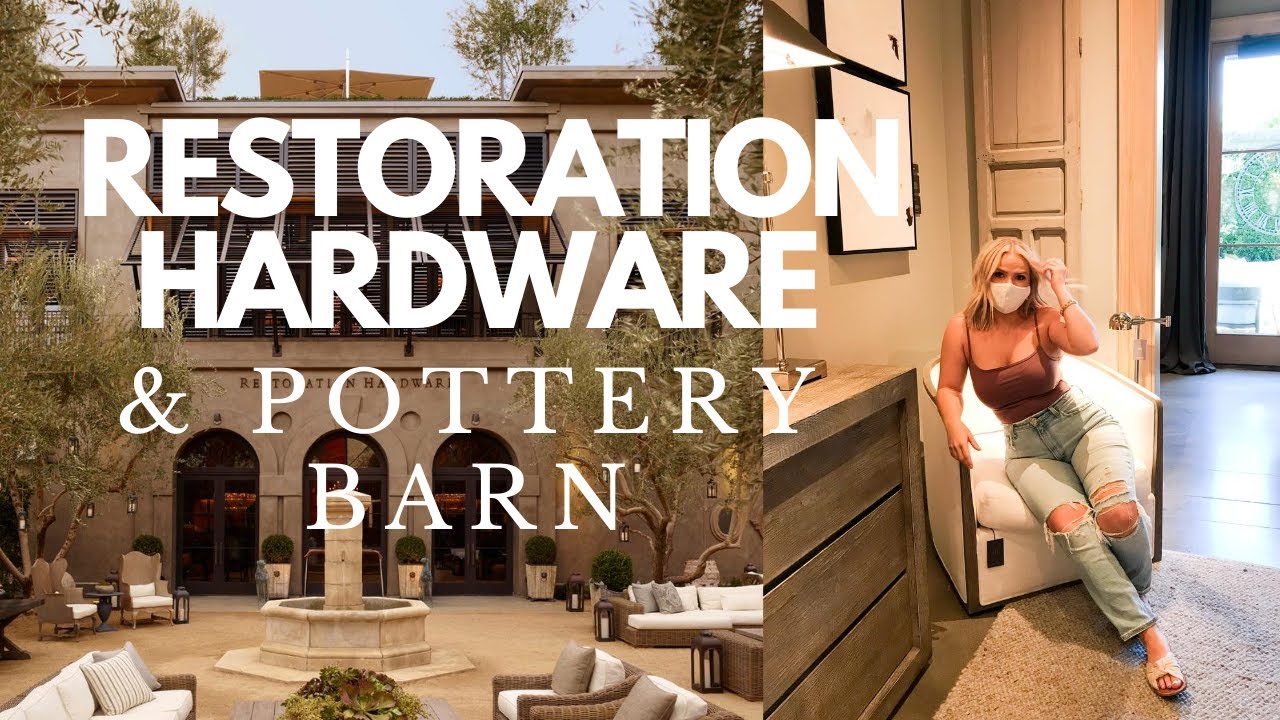 RESTORATION HARDWARE & POTTERY BARN SHOP WITH ME 2020 | FALL DECOR IDEAS | HOME DECOR