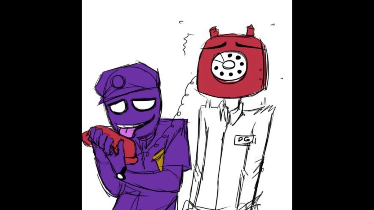 FNAF FRIENDS  ||Purple guy and Phone guy||