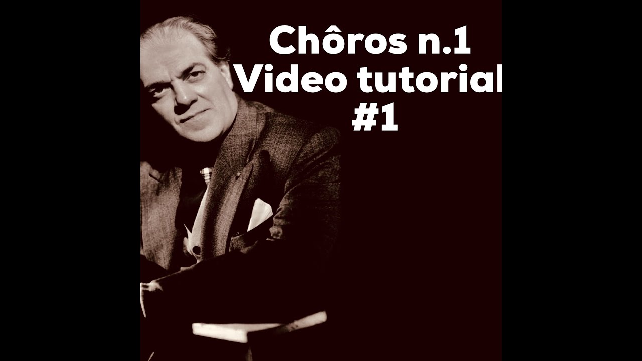 Chorôs n.1 Villa-Lobos guitar tutorial Rafael Elizondo