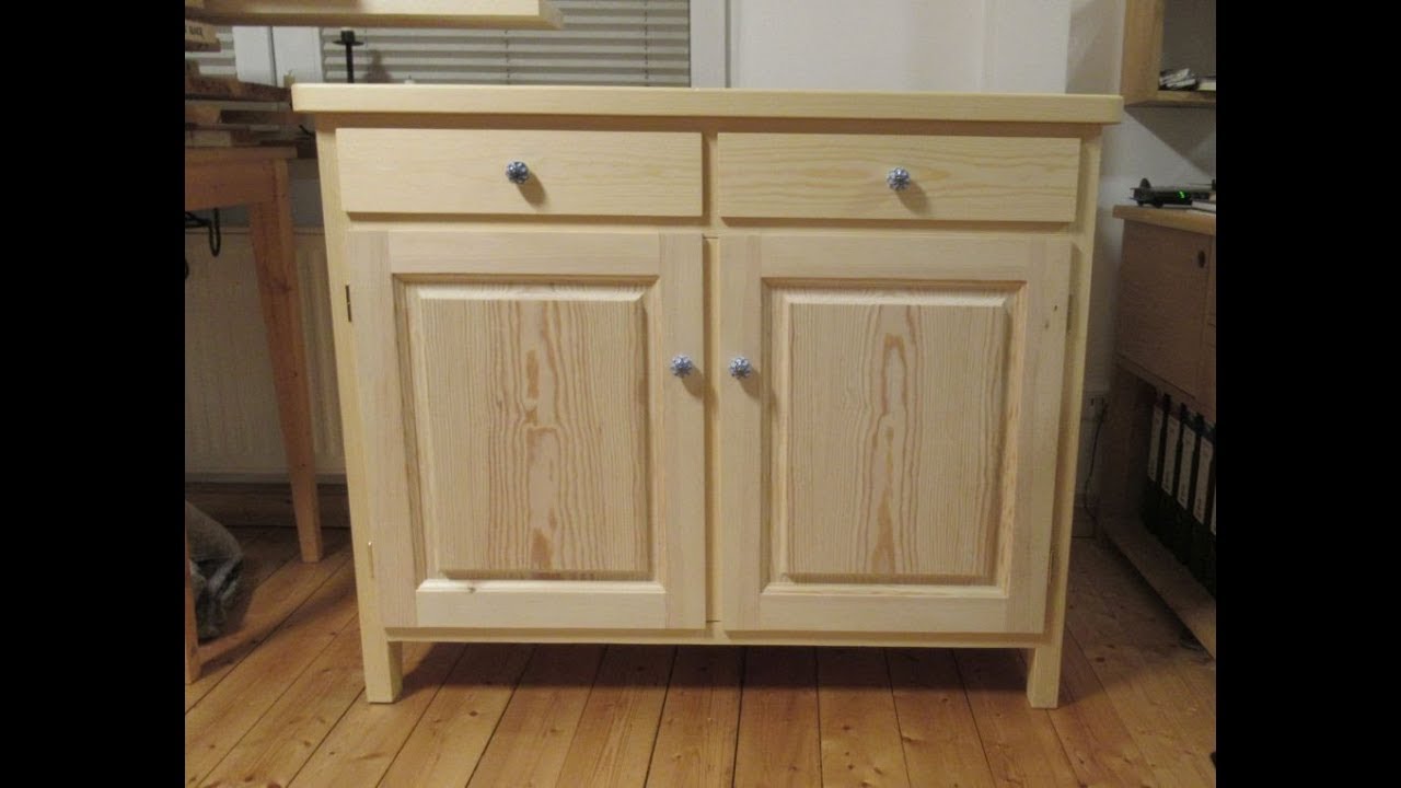 Ein Küchenbuffet bauen: Teil 1 Unterschrank